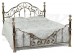 Кровать Изабелла( Античный белый, Античная бронза 160*200см)