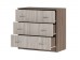 Спальня Бася комод 3 ящика