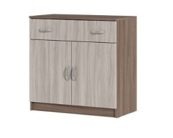Спальня Бася комод с 1 ящиком и створками