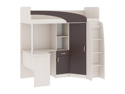 Кровать чердак Карамель 77-01