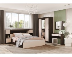 Спальня модульная Бася компоновка №3