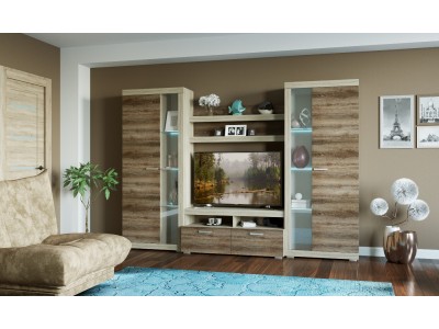 Модульная система для гостиной Соната Композиция 4 Модульная система для гостиной Соната Композиция 4