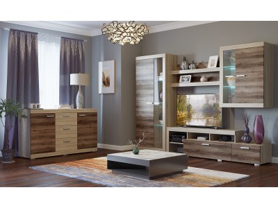 Модульная система для гостиной Соната Композиция 6 Модульная система для гостиной Соната Композиция 6