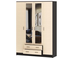 Шкаф четырехстворчатый София Квадро