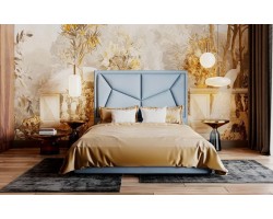 Кровать с мягким изголовьем Атлантида