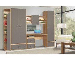 Детская модульная Скай графит №1