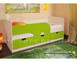 Детская кровать Минима лайм