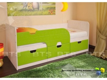 Детская кровать Минима лайм