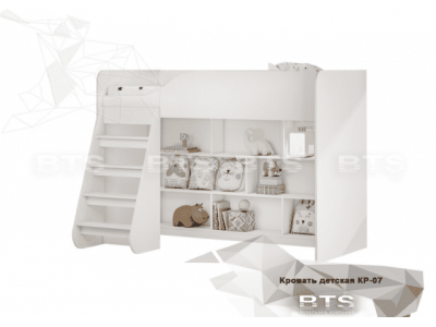 Кровать-чердак детская Трио КР-07 Кровать-чердак детская Трио КР-07
