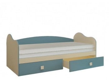 Кровать односпальная Радуга с ящиками (тахта)