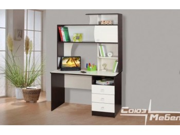 Компьютерный стол Альфа 2 венге