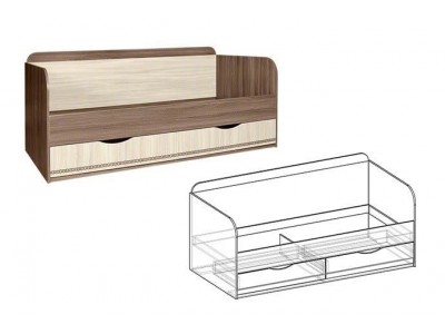 Детская Сенди - Кровать с ящиками