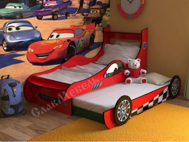 Детская кровать Машинка №7