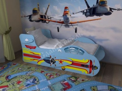 Детская кровать Самолётик № 2