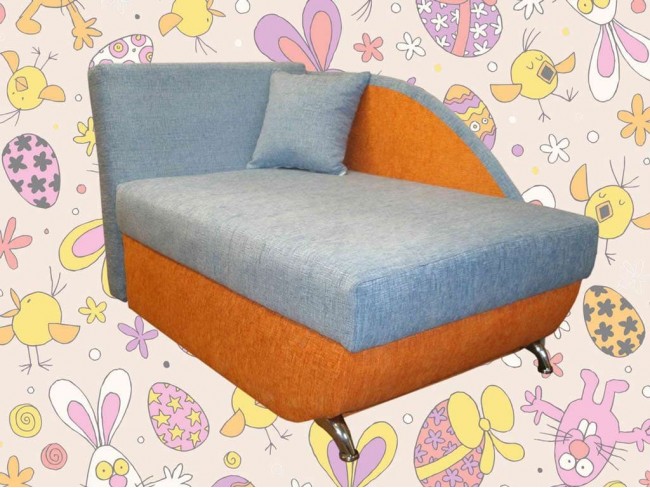 Детский диван кровать Лунтик
