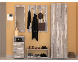 Прихожая модульная Лаки (бетон пайн)