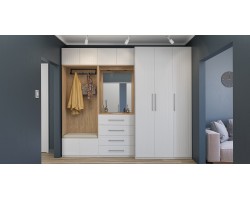 Прихожая Отис фасады П7 белый