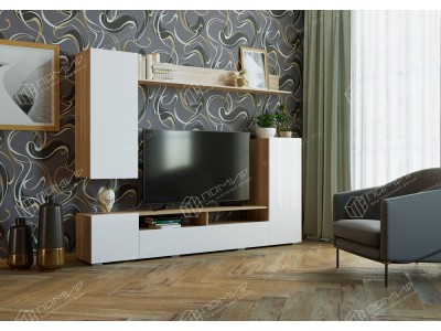 Гостиная Мия Сонома/Белый глянец