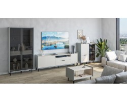 Гостиная Модена Жемчуг компоновка №2