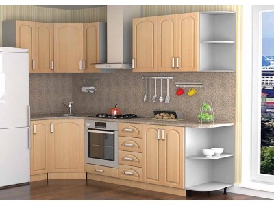 Кухня МДФ Дуб Белфорд