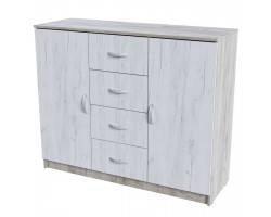 Комод Бася КМ 555М (дуб Крафт)