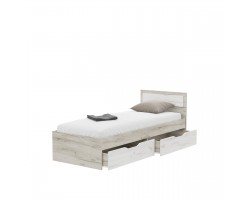 Кровать Гармония КР 607 с ящиками (80х200 см)