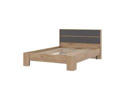 Кровать 1,4 Хелен КР 02 (графит)