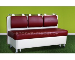 Кухонный прямой диван со встроенным спальным местом Дарси