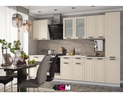 Кухня модульная Альфа компоновка №3 длина 3 метра