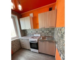 Кухня модульная Макс ЛДСП 2.1 метра ясень шимо светлый компоновка 2