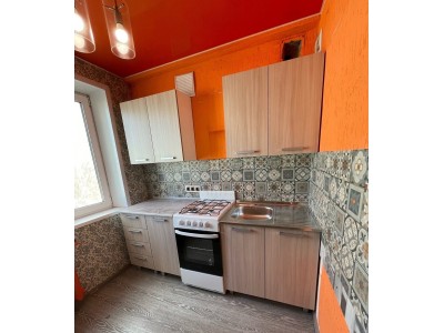 Кухня модульная Макс ЛДСП 2.1 метра ясень шимо светлый компоновка 2