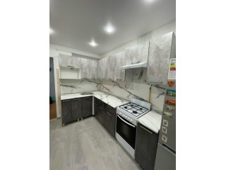 Кухня модульная угловая 160х280 см Макс ЛДСП бетоны