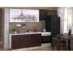 Кухня с фотопечатью Париж2,0 м