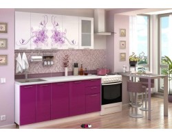 Кухня с фотопечатью Нежность 1,8м