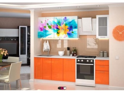 Кухня с фотопечатью Фантазия 1,8м