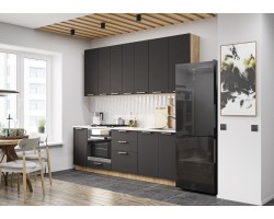 Кухня модульная Катрин (оникс)