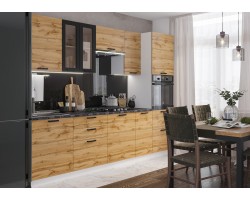 Модульная кухня Дакота компоновка 2.8 метра