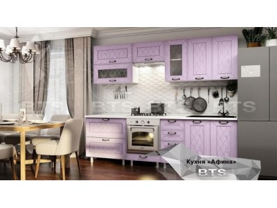 Кухня модульная Афина сирень