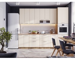 Кухня модульная Катрин (крем)