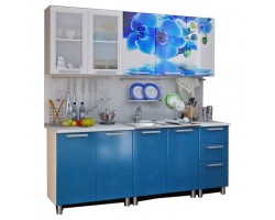 Кухня 2,0 Люкс Лазурь