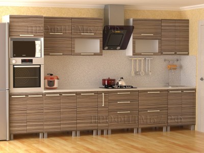 Кухня МДФ Сосна Глянец