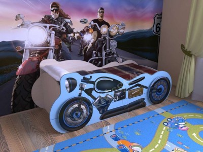 Кровать детская Мотоцикл