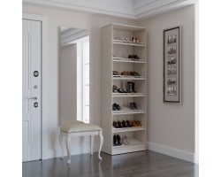 Шкаф стеллаж для обуви Милайн ШО-01