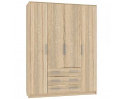 Шкаф четырёхстворчатый №1 без зеркал