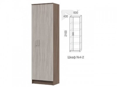 Шкаф №4-2 (глубина 400) МахМебель