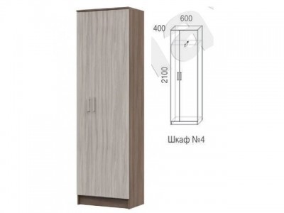 Шкаф №4 (глубина 400) МахМебель