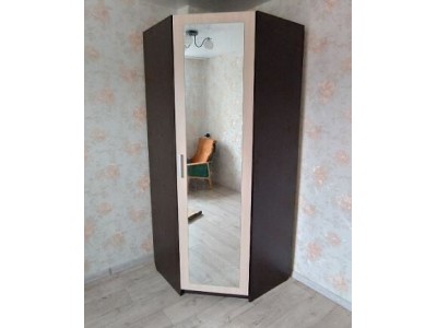 Угловой шкаф 900 с зеркалом МахМебель