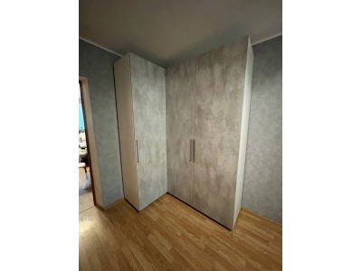 Шкаф угловой Модерн (компоновка шкаф: №4 (400), №5, №4 (500)+ ящики)