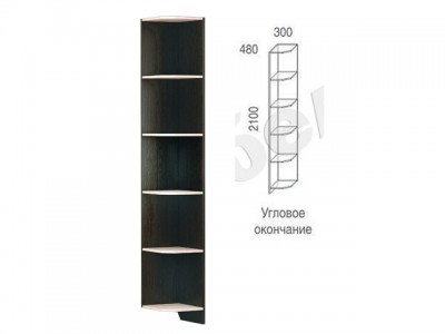 Угловое окончание (глубина 500) МахМебель Угловое окончание (глубина 500) МахМебель