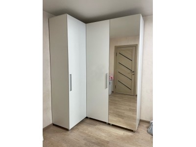 Шкаф угловой Модерн (компоновка шкаф: №5+№4+№1 с зеркалом + ящики)